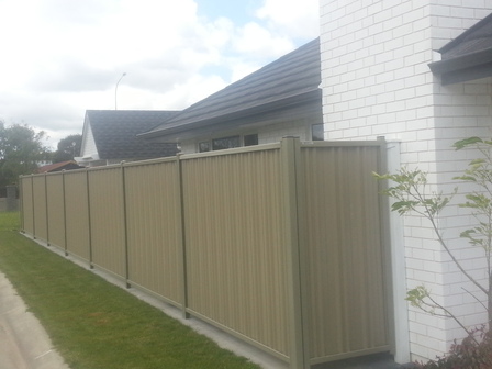 Colour Steel Fencing