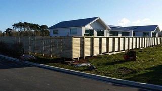 Recent Fence Built